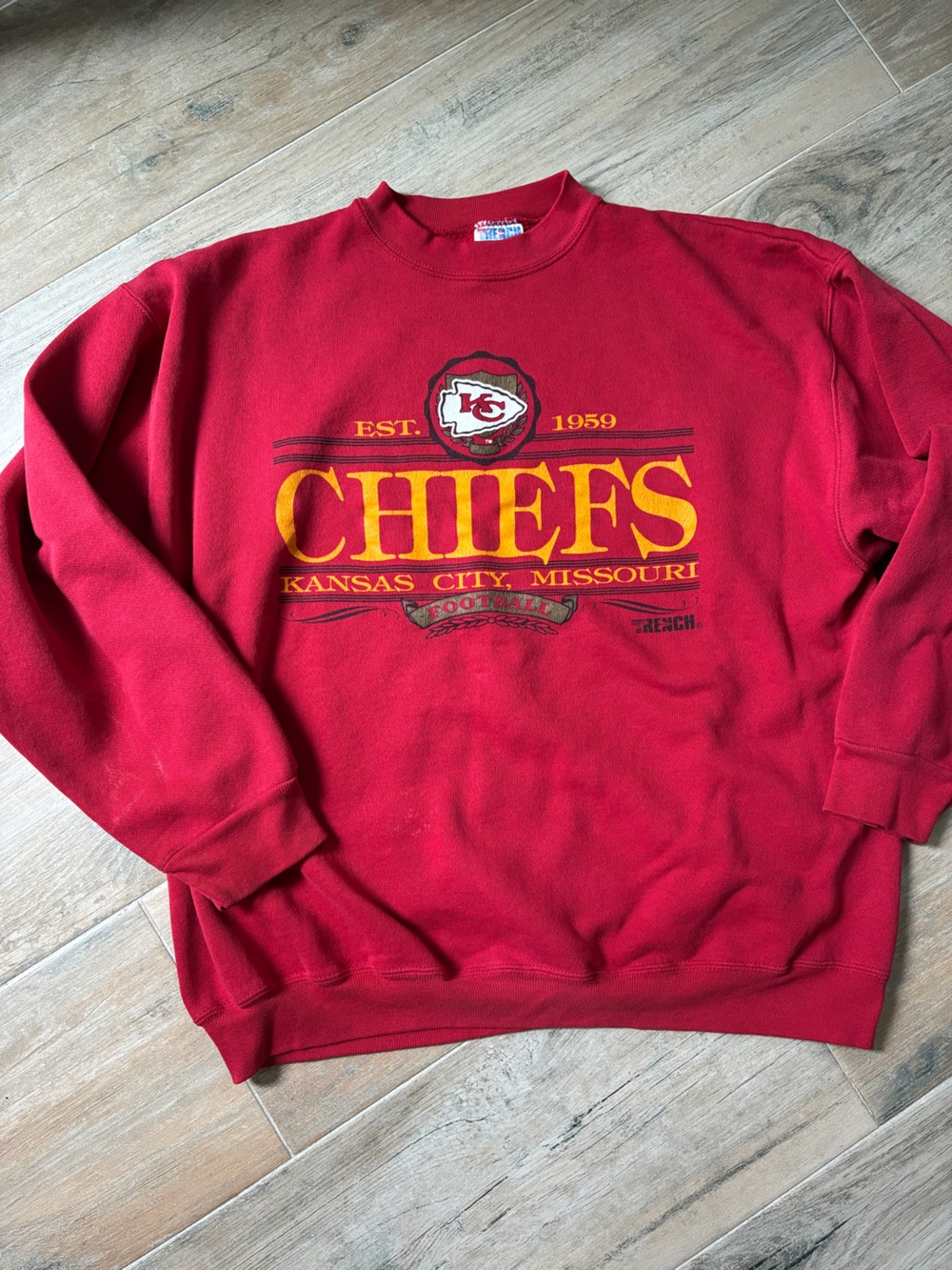 Vintage Kansas City Chiefs Sweatshirt